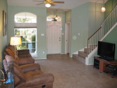 8941 Vigen Circle living room, South Austin house for sale